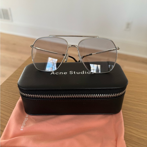 ACNE STUDIOS Anteom Aviator Sunglasses - Picture 4 of 10